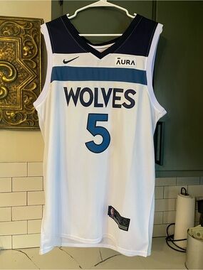 Men’s Anthony Edward’s Timberwolves NBA Jersey Size 50.